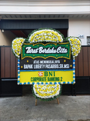 Papan Bunga Duka di Pasteur