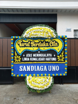 Papan Bunga Duka di Pasteur